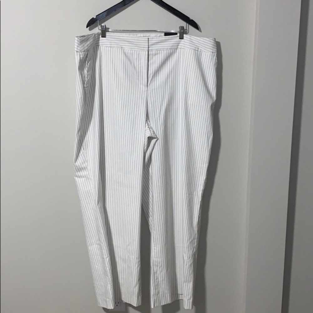 Lane Bryant Pinstriped Dress Pants